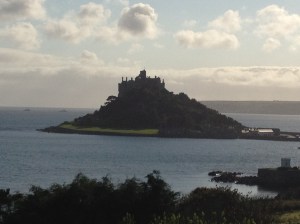 The beautiful St. Michael's Mount in Cornwall