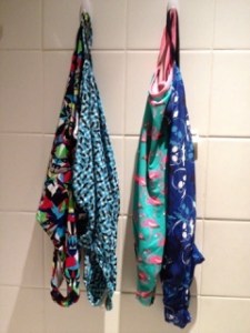 Evidence of a hard days swimming