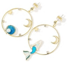 mermaid earrings