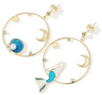 mermaid earrings